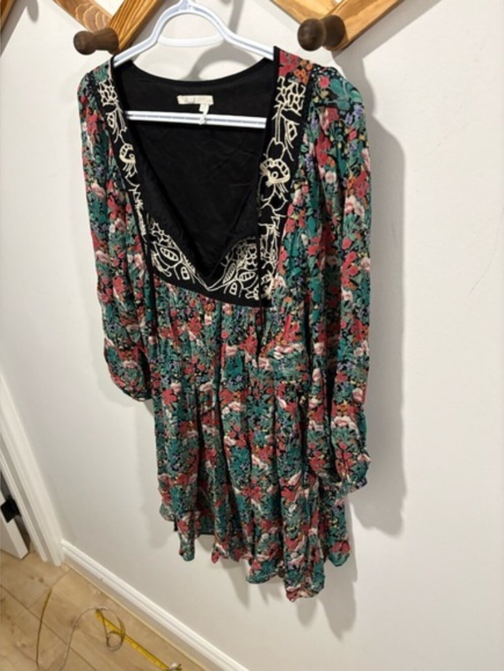 ANTHROPOLOGIE - Floreat- Ottava Peasant Dress, Size Small - Picture 4 of 11